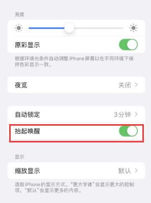 邛崃苹果授权维修站分享iPhone轻点无法唤醒怎么办