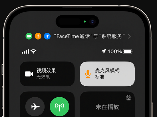 邛崃苹果授权维修网点分享iPhone在通话时让你的声音更清晰 