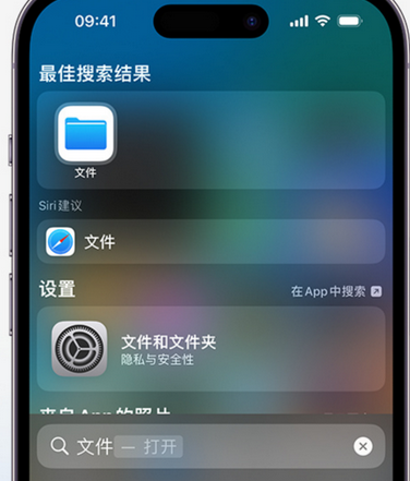 邛崃apple维修中心分享iPhone文件应用中存储和找到下载文件 