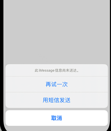 邛崃apple维修iPhone上无法正常发送iMessage信息