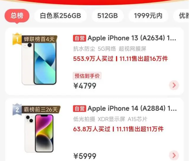邛崃苹果14维修分享iPhone14配置不如同价位的安卓还能大卖 