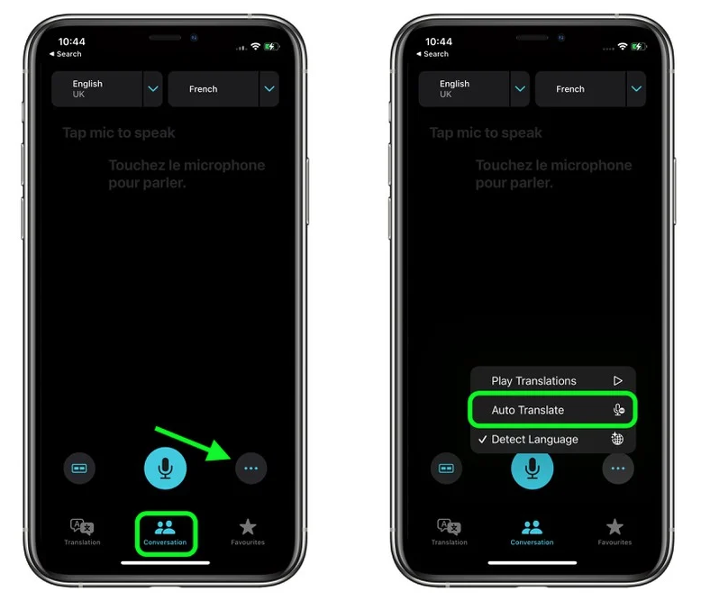 邛崃苹果手机维修分享iOS 15 “翻译” App 新改进 