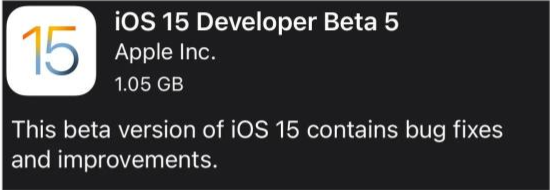 邛崃苹果手机维修分享如何升级到iOS15.0 beta5 