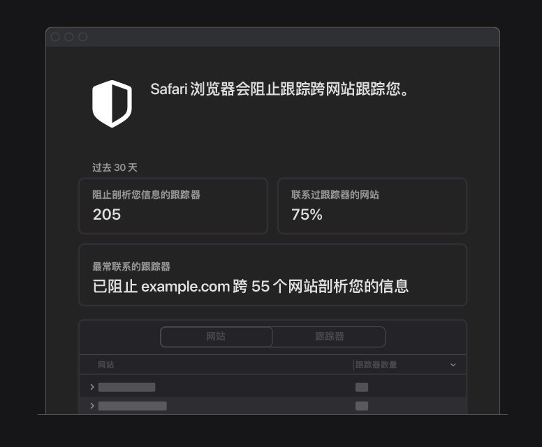 邛崃苹果手机维修分享如何在 Safari 浏览器中查看和打开隐私报告 